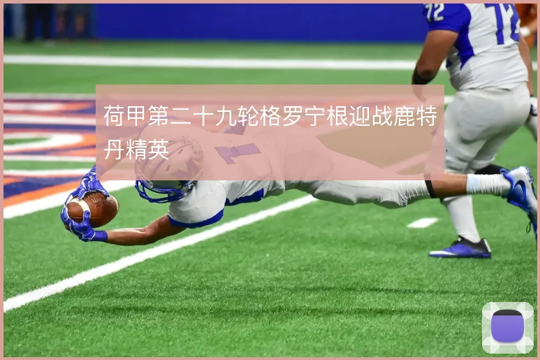 荷甲第二十九轮格罗宁根迎战鹿特丹精英
